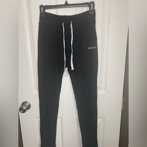 ECHT Ribbed Joggers Black Women's AUS M